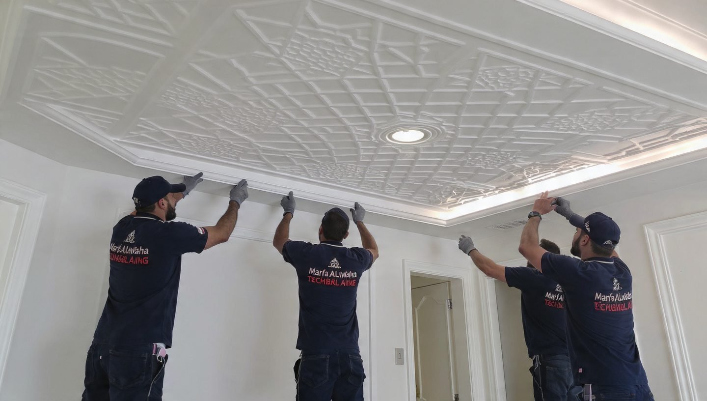 دليل الأسقف الفرنسية المشدودة (استرتش سيلنج)